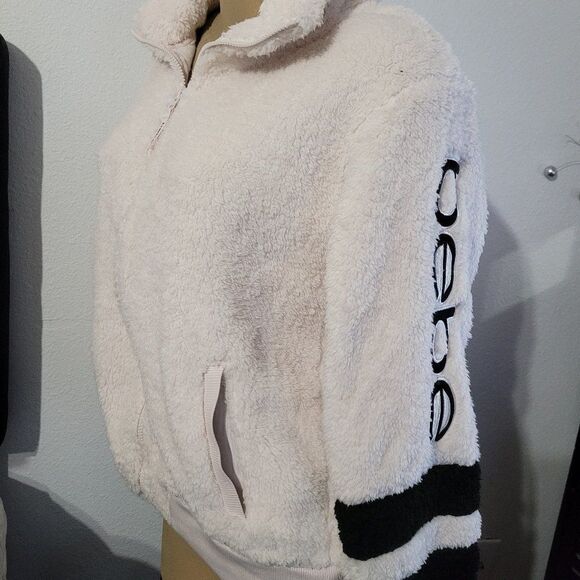 BEBE SPORT Stripe Jacket Black S 170 - Picture 6 of 11